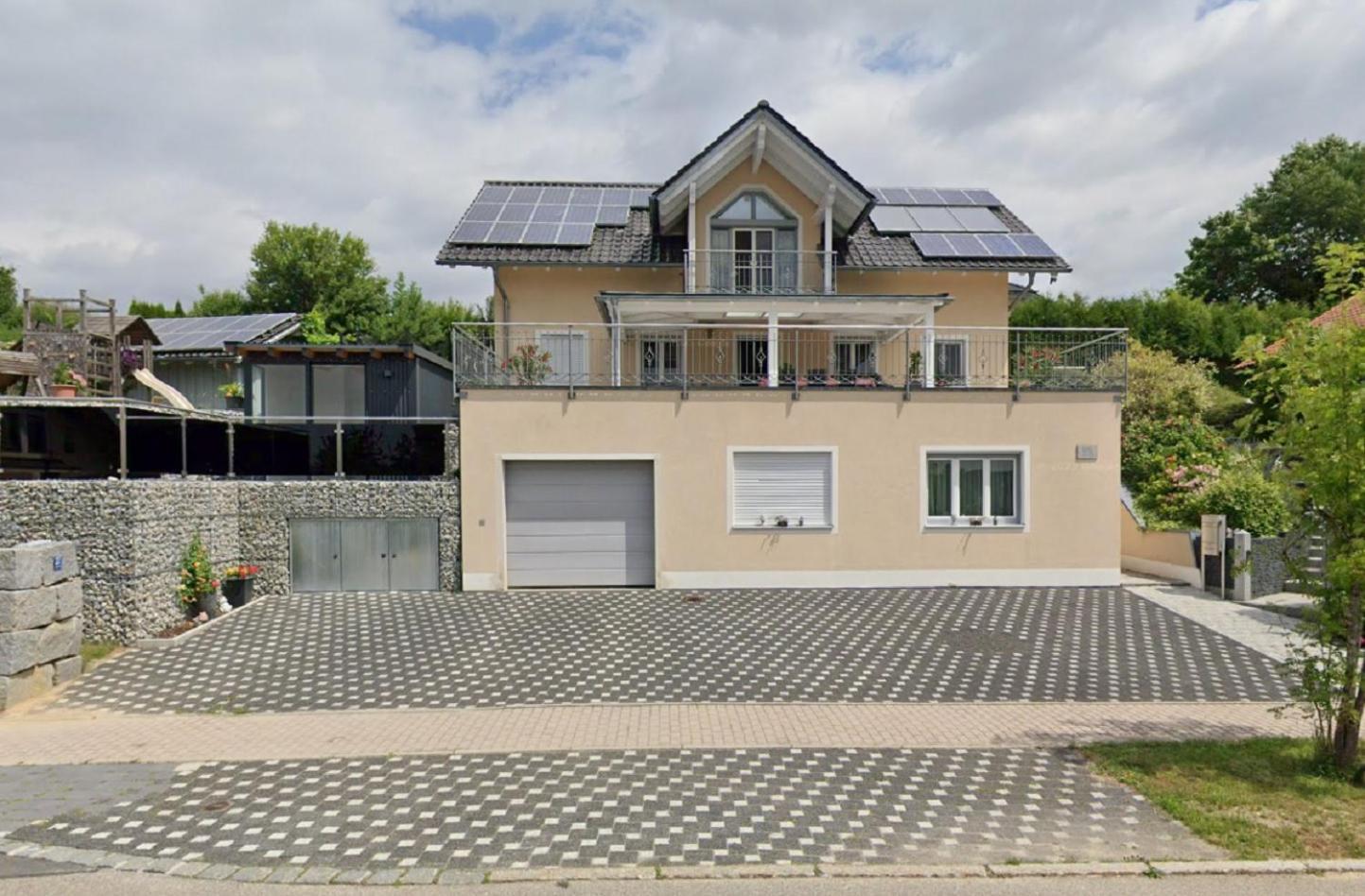 Ferienwohnung Fernblick Neukirchen vorm Wald Dış mekan fotoğraf